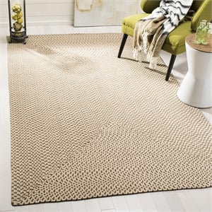 Safavieh Braided Beige Braided Rug - 9' x 12'