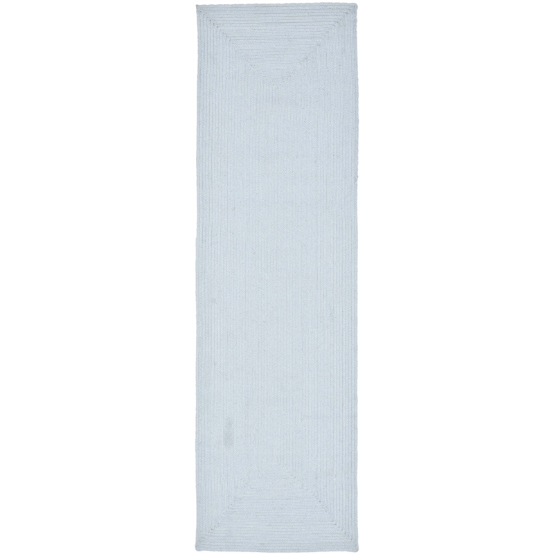 Safavieh Braided Light Blue Braided Rug - Runner 2'3