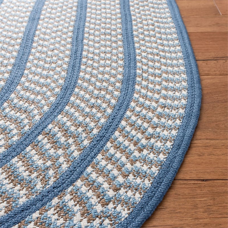 Safavieh Braided IVORY Braided Rug - Oval 4' x 6'