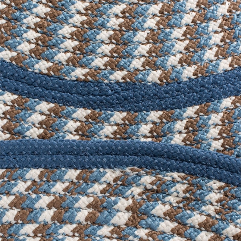 Safavieh Braided Ivory Braided Rug - Round 6'