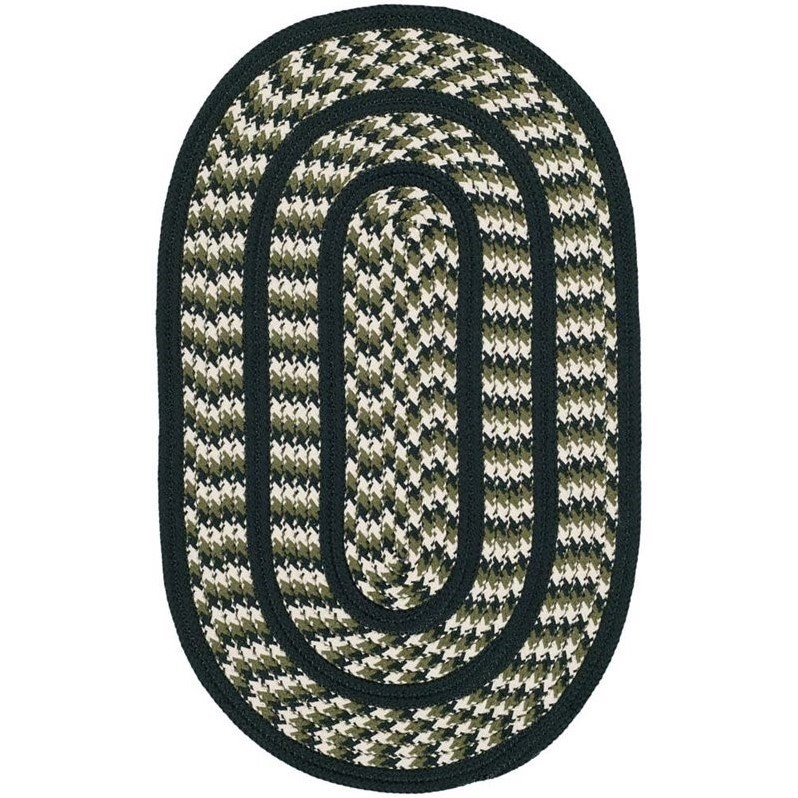 Safavieh Braided IVORY Braided Rug Oval 2'6" x 4