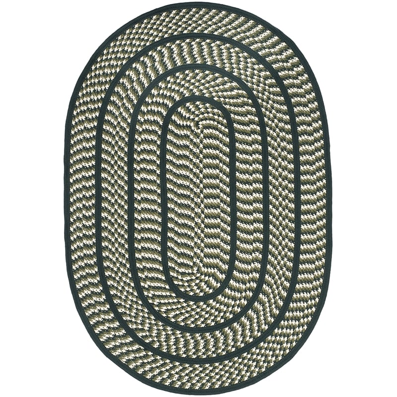 Safavieh Braided IVORY Braided Rug - Oval 3' x 5'