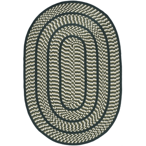 Safavieh Braided IVORY Braided Rug - Oval 4' x 6'