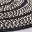 Safavieh Braided Ivory Braided Rug - Round 4'