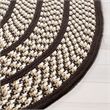 Safavieh Braided Ivory Braided Rug - Round 6'