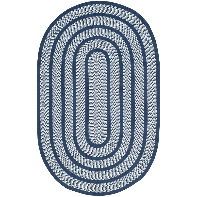 Safavieh Braided IVORY Braided Rug - Oval 5' x 8'