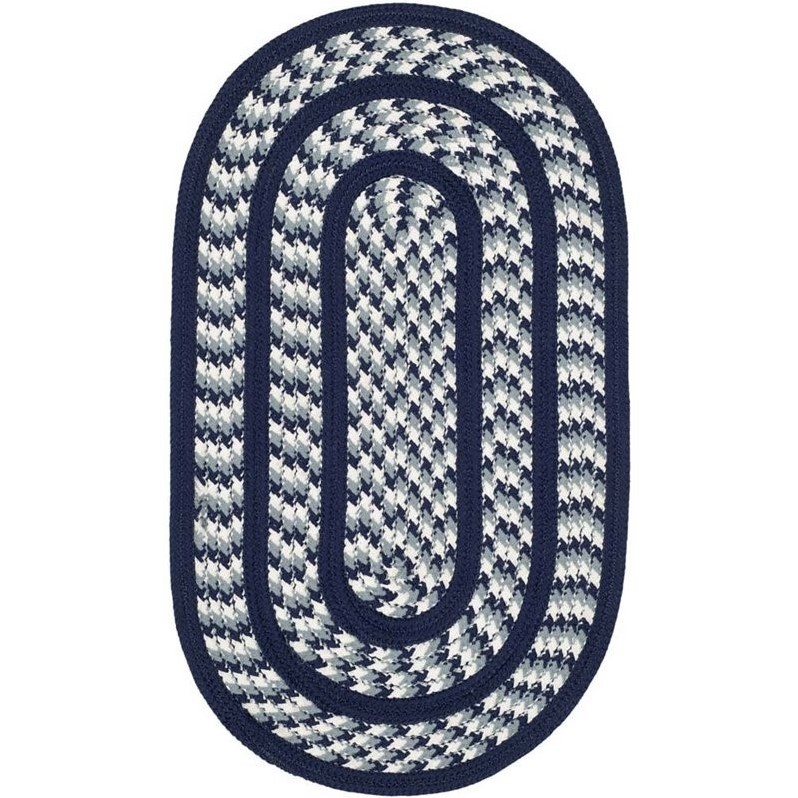 Safavieh Braided IVORY Braided Rug Oval 8' x 10