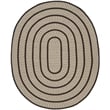 Safavieh Braided IVORY Braided Rug - Oval 8' x 10'