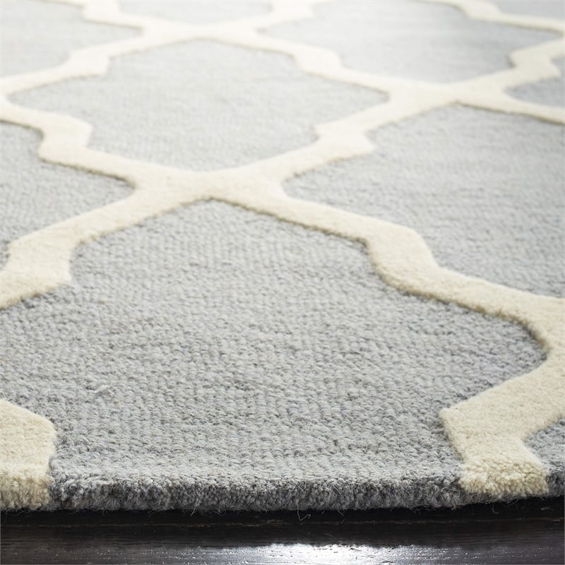 Safavieh Cambridge Silver Transitional Rug - Round 8'