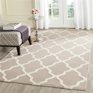 Safavieh Cambridge Beige Transitional Rug - Square 10'