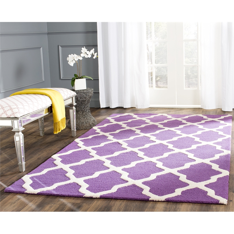 Safavieh Cambridge Purple Transitional Rug - 10' x 14'