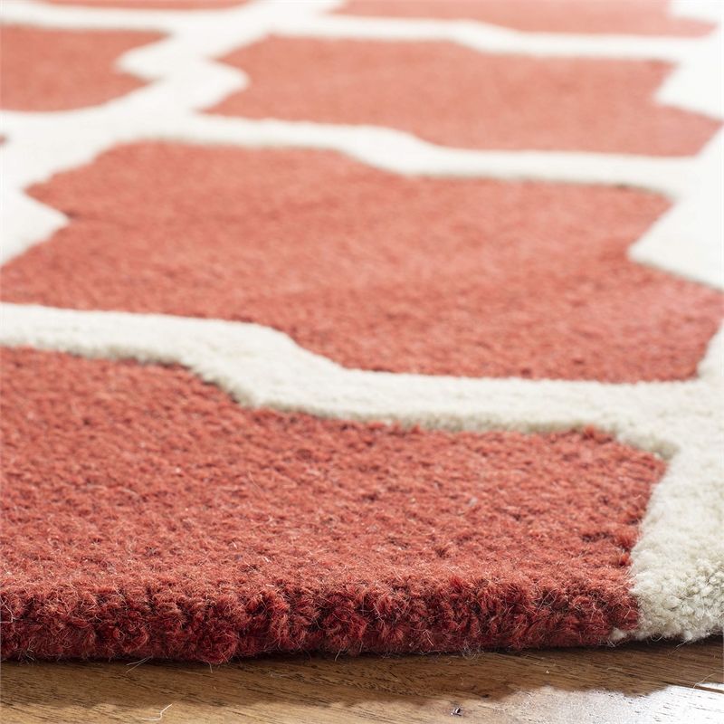 Safavieh Cambridge Rust Transitional Rug - Round 6'