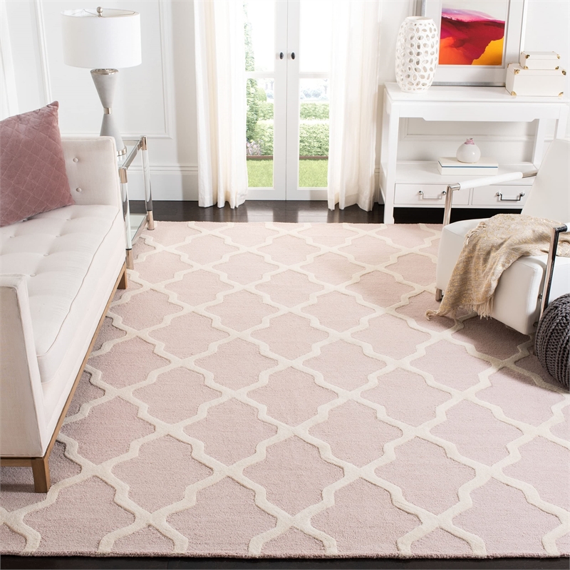 Safavieh Cambridge Light Pink Transitional Rug - 11' x 15'