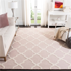 Safavieh Cambridge Light Pink Transitional Rug - Square 4'