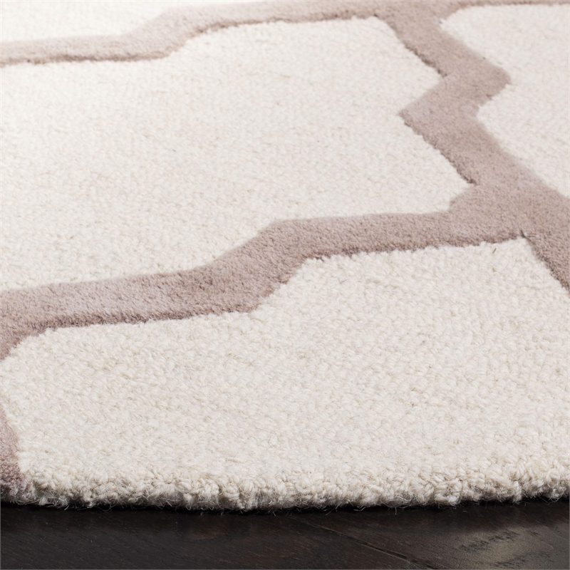 Safavieh Cambridge Ivory Transitional Rug - Round 8'