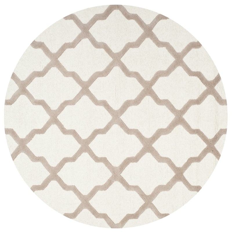 Safavieh Cambridge Ivory Transitional Rug - Round 10'