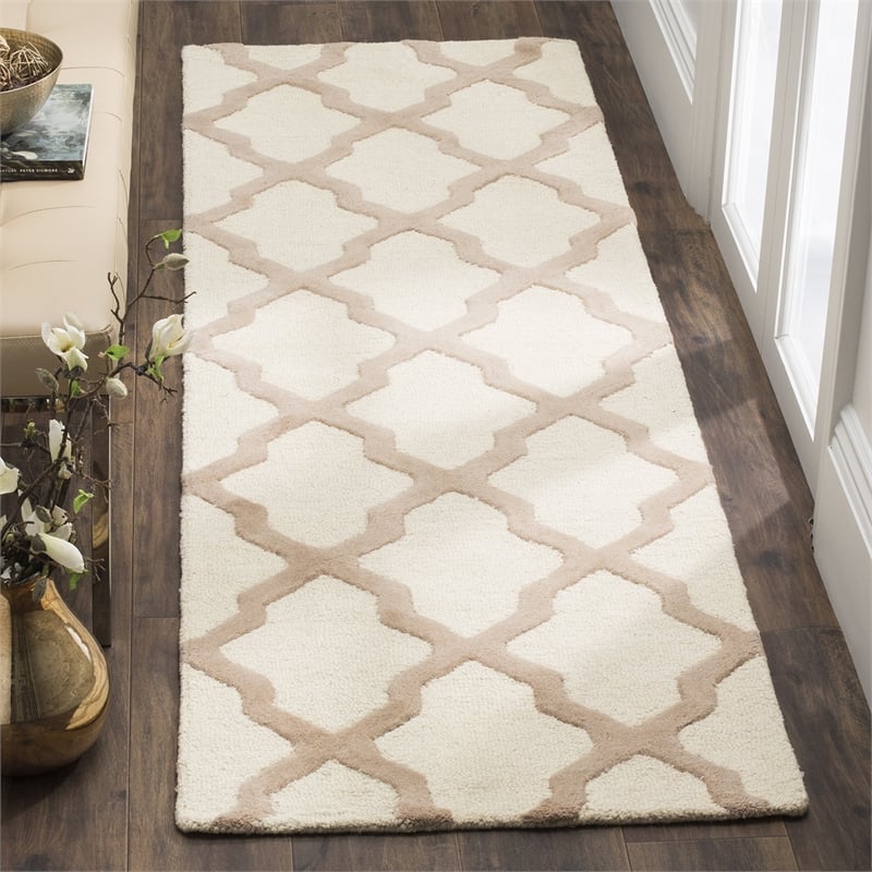 Safavieh Cambridge Ivory Transitional Rug - Runner 2'6