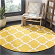 Safavieh Cambridge Gold Transitional Rug - Round 8'