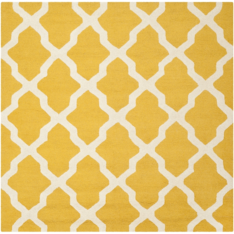 Safavieh Cambridge Gold Transitional Rug - Square 8'