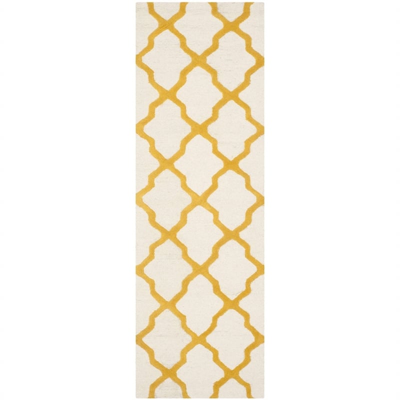 Safavieh Cambridge Ivory Transitional Rug - Runner 2'6