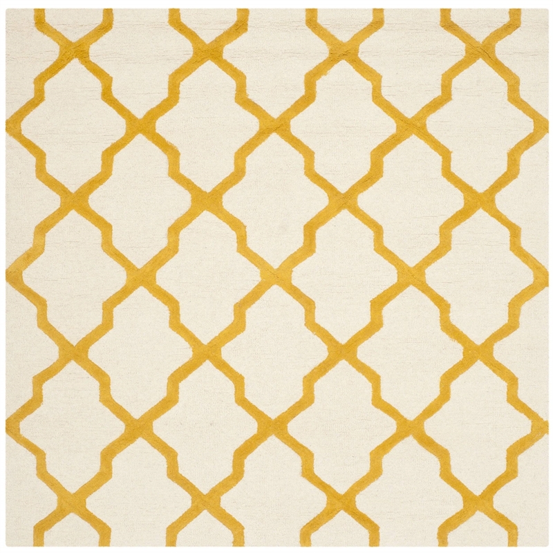 Safavieh Cambridge Ivory Transitional Rug - Square 4'