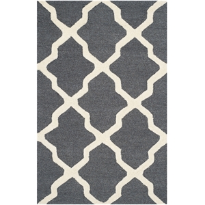 Safavieh Cambridge Dark Grey Transitional Rug - 2' x 3'
