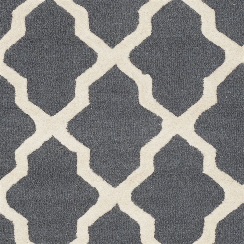 Safavieh Cambridge Dark Grey Transitional Rug - 2' x 3'
