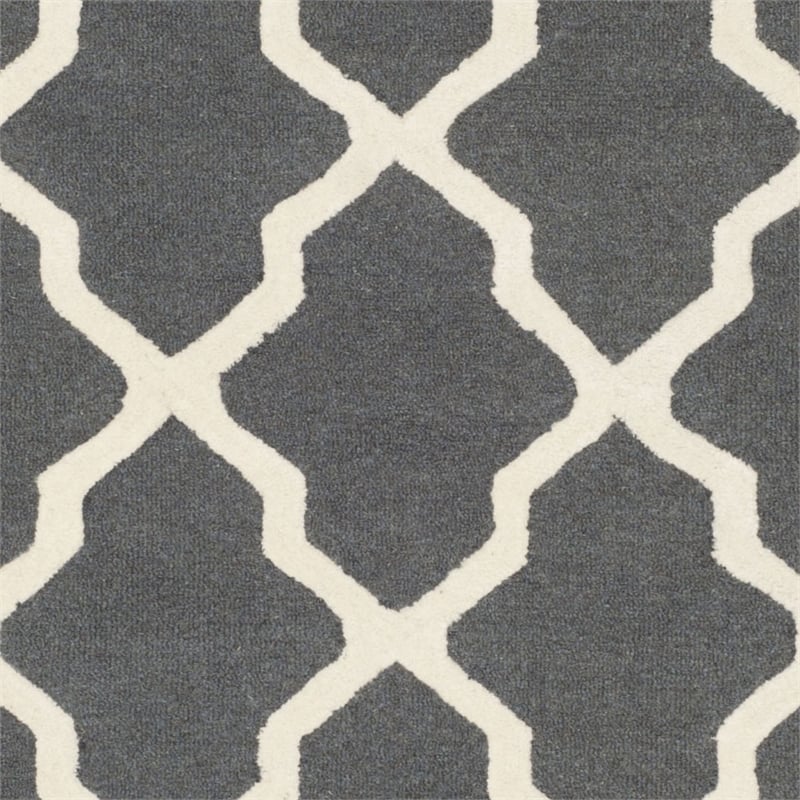 Safavieh Cambridge Dark Grey Transitional Rug - 9' x 12'