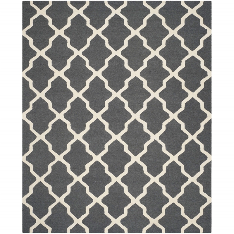 Safavieh Cambridge Dark Grey Transitional Rug - 11' x 15'