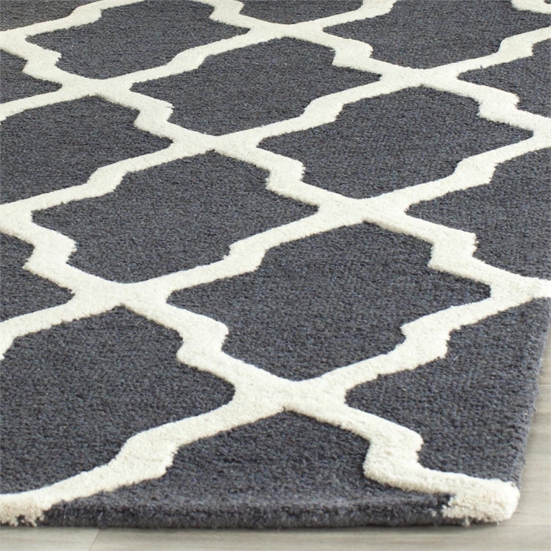 Safavieh Cambridge Dark Grey Transitional Rug - 11' x 15'