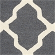 Safavieh Cambridge Dark Grey Transitional Rug - Runner 2'6