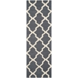 Safavieh Cambridge Dark Grey Transitional Rug - Runner 2'6