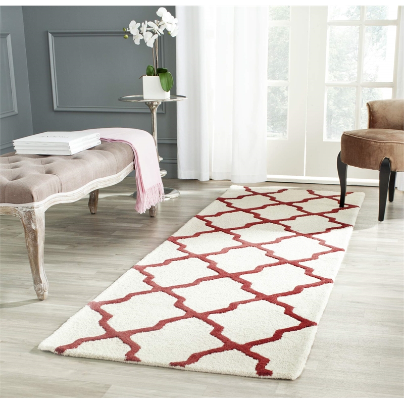 Safavieh Cambridge Dark Grey Transitional Rug - Runner 2'6