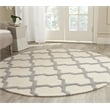 Safavieh Cambridge Ivory Transitional Rug - Round 4'