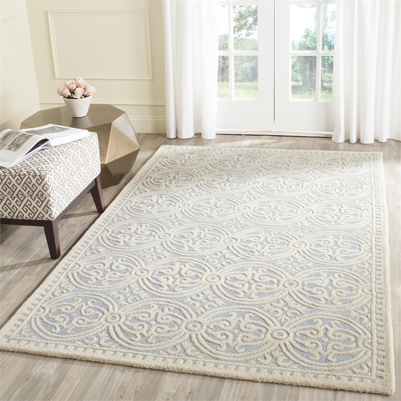 Safavieh Cambridge Light Blue Transitional Rug - 12' x 18'
