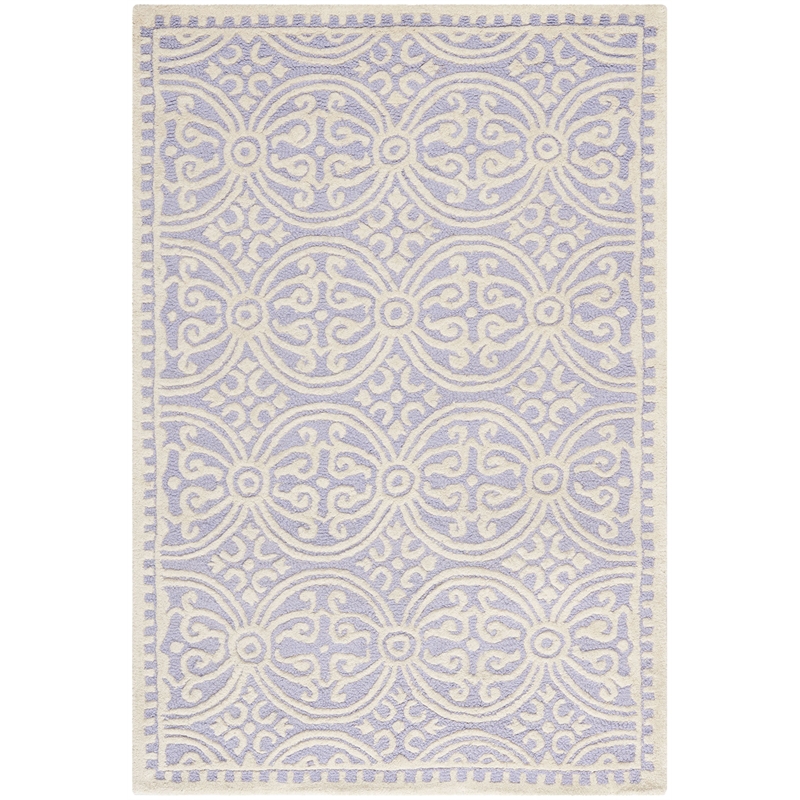 Safavieh Cambridge Light Blue Transitional Rug - Runner 2'6