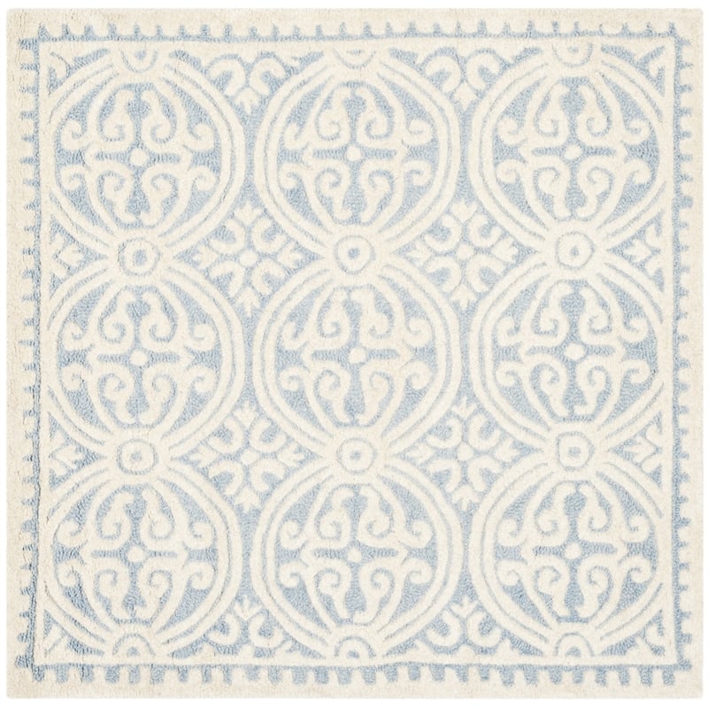 Safavieh Cambridge Light Blue Transitional Rug - Square 4'