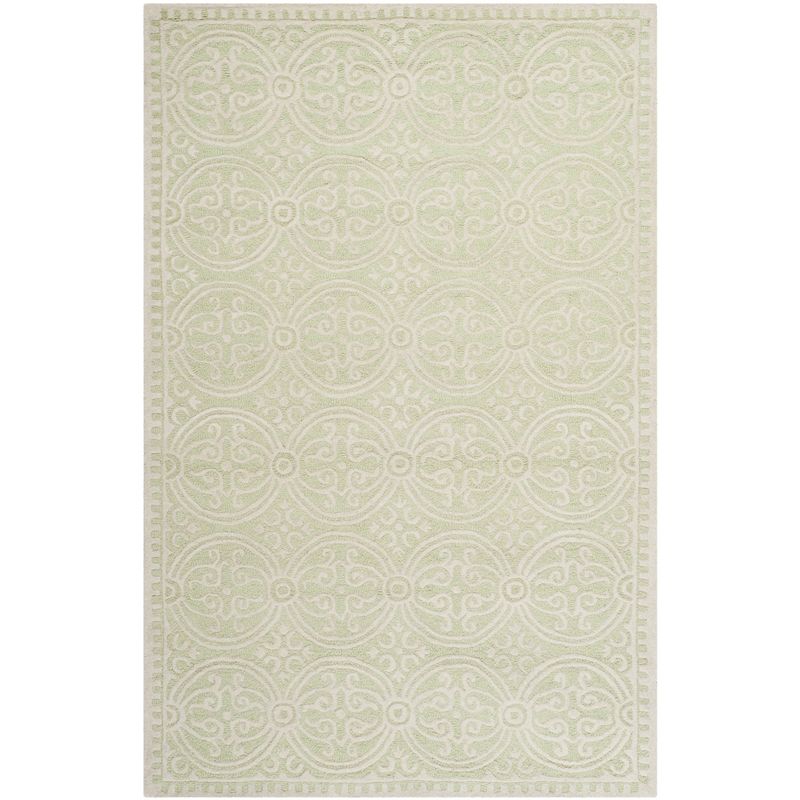 Safavieh Cambridge Light Green Transitional Rug - 5' x 8'