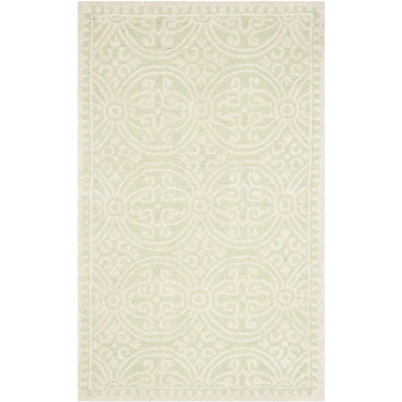 Safavieh Cambridge Light Green Transitional Rug - Runner 2'6