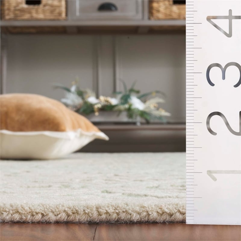 Safavieh Cambridge Light Green Transitional Rug - Runner 2'6