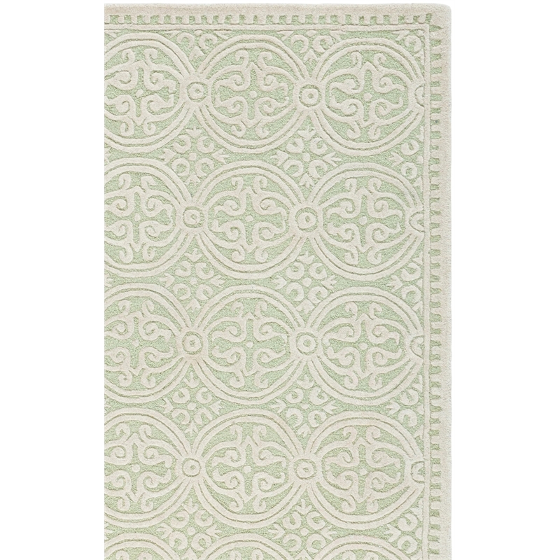 Safavieh Cambridge Light Green Transitional Rug - Runner 2'6