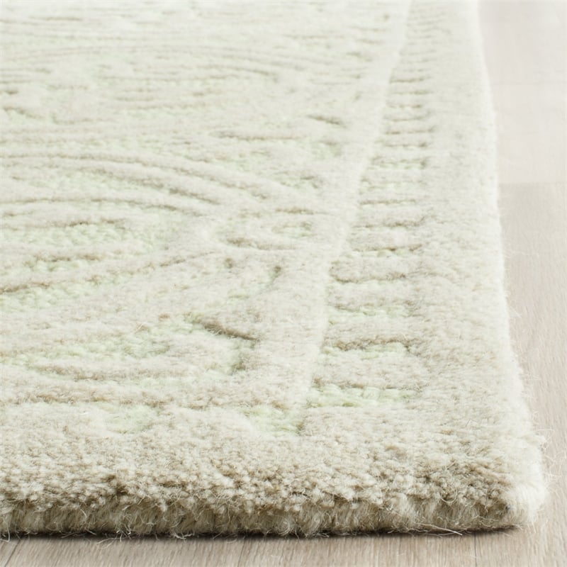 Safavieh Cambridge Light Green Transitional Rug - Runner 2'6
