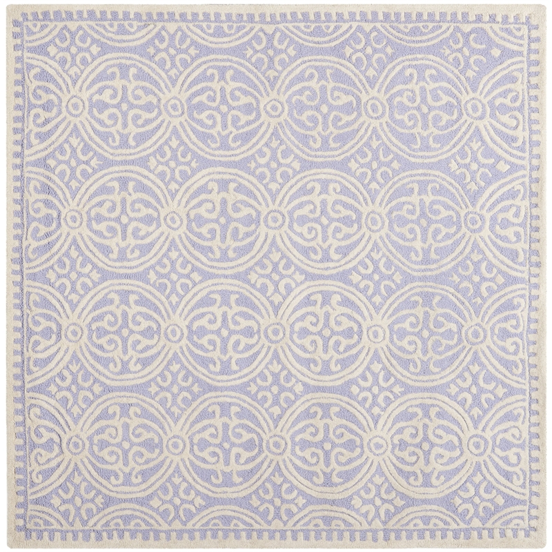 Safavieh Cambridge Lavander Transitional Rug - Square 4'