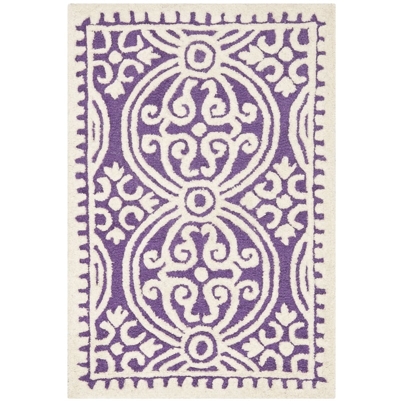 Safavieh Cambridge Purple Transitional Rug - Runner 2'6