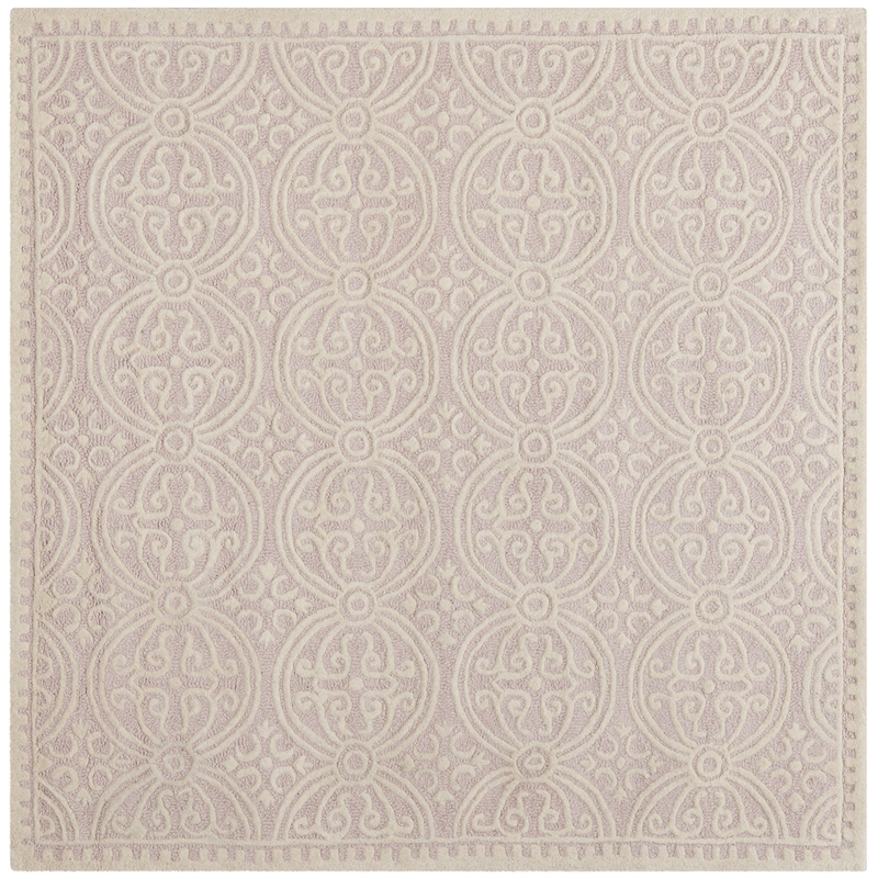 Safavieh Cambridge Light Pink Transitional Rug - Square 4'