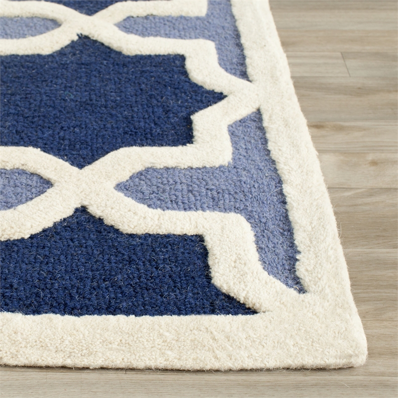 Safavieh Cambridge Light Blue Transitional Rug - Runner 2'6