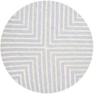 Safavieh Cambridge Light Blue Transitional Rug - Round 4'