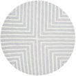 Safavieh Cambridge Light Blue Transitional Rug - Round 4'