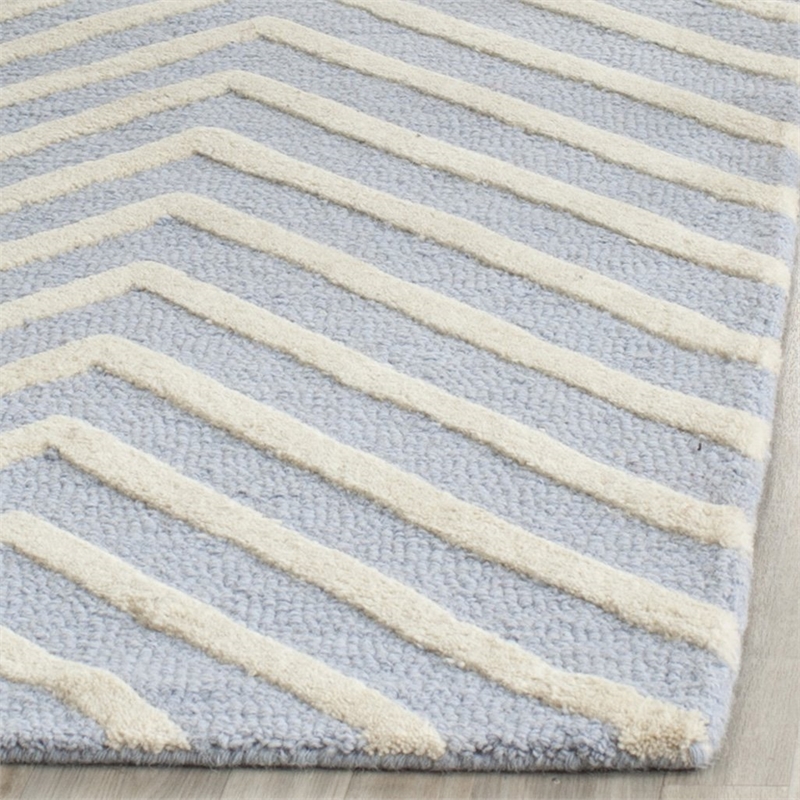 Safavieh Cambridge Light Blue Transitional Rug - Runner 2'6