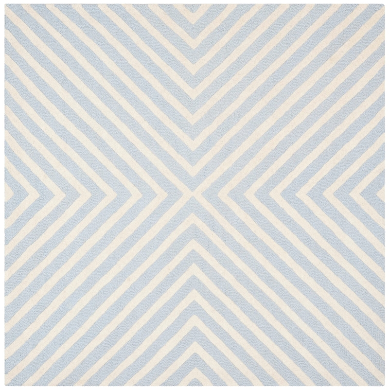 Safavieh Cambridge Light Blue Transitional Rug - Square 4'